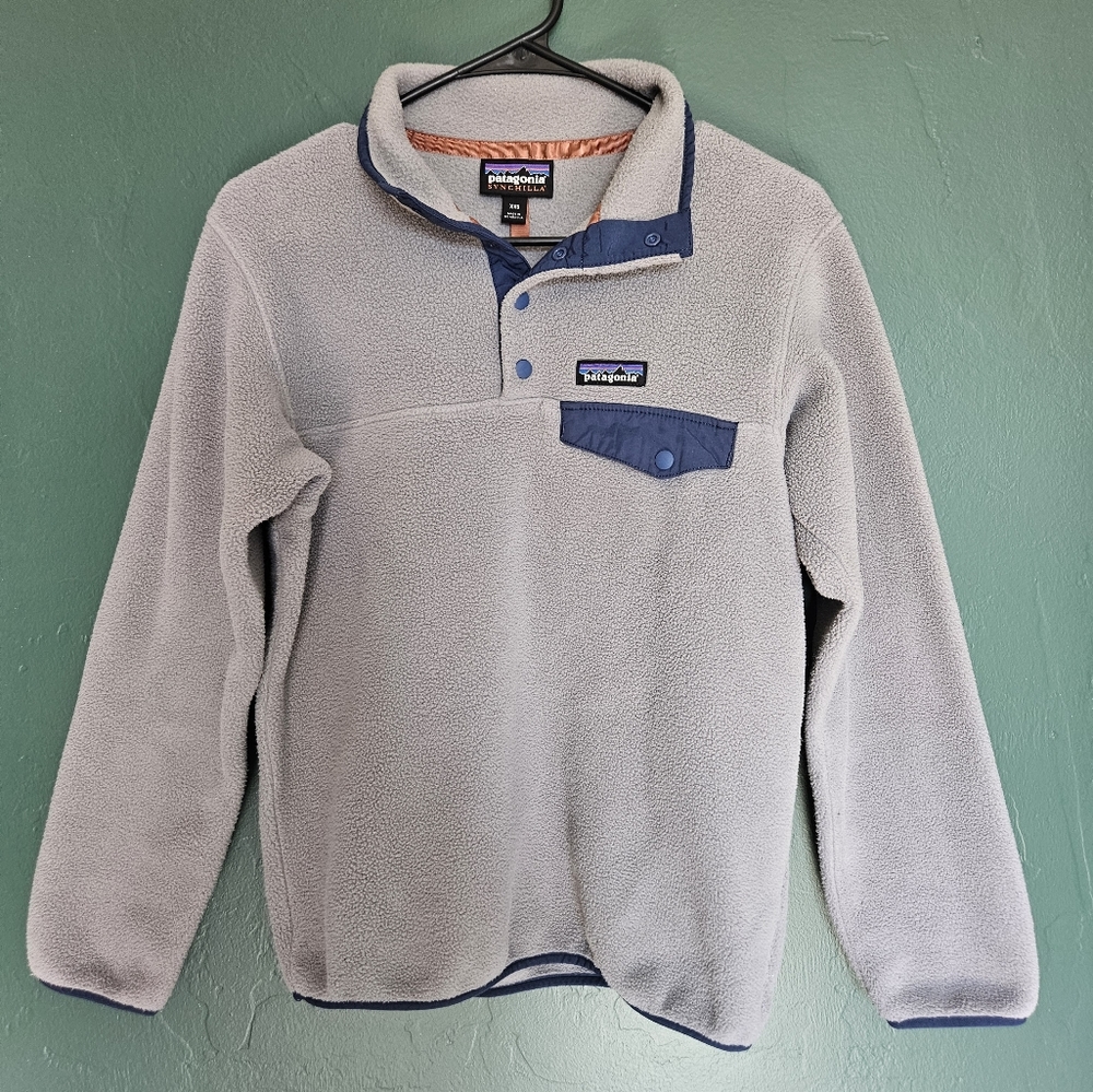 Patagonia Women's Lightweight Synchilla Snap-T Fleece Pullover Size XXS